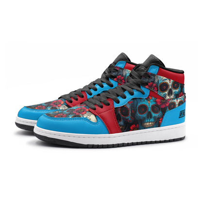 Sugar Skulls Day of the Dead Custom Sneakers Unisex Sneaker TR