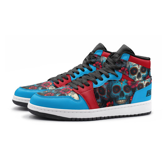 Sugar Skulls Day of the Dead Custom Sneakers Unisex Sneaker TR