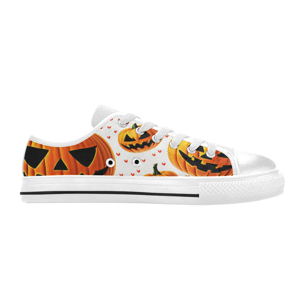 MEN'S Halloween Art 3 Canvas Aesthetic Sneakers