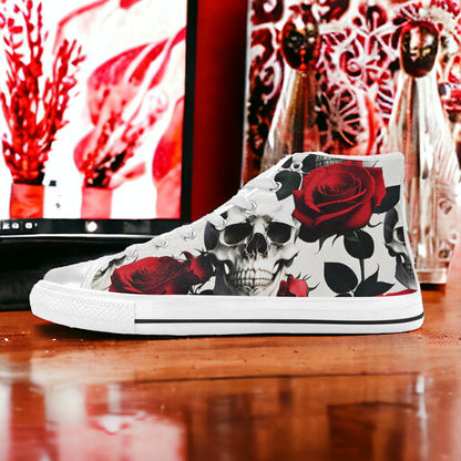 Monarch Orange Black Unique MEN Bold Art - Freaky Shoes | Custom Art Sneakers