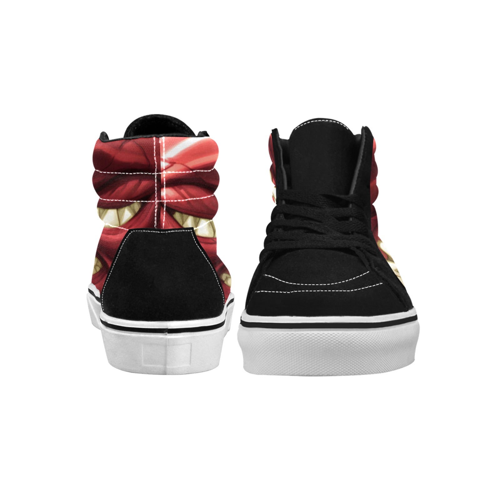 MEN'S Jack Trades Comic Pages High Top Skateboarding Vivid Shoes