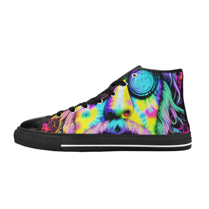 MEN'S Cc Canvas Classic Tie High Top Canvas Aesthetic Custom Shoes