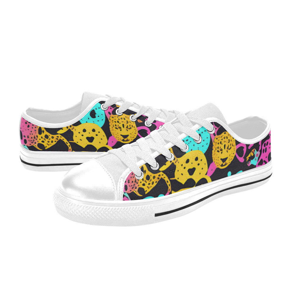 MEN'S Animal Print Art Canvas Aesthetic Custom Shoes