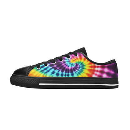 MEN'S Cc Tie Dye Art Canvas Dreamcore Custom Sneakers