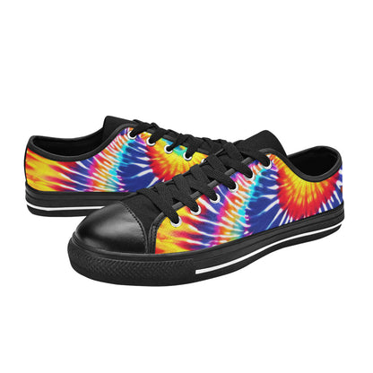 MEN'S Tie Dye Splash Canvas Grunge Shoes