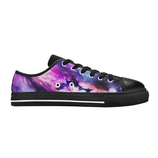 MEN'S Cc Galaxy Art 3 Canvas Neon Fantasy Custom Shoes