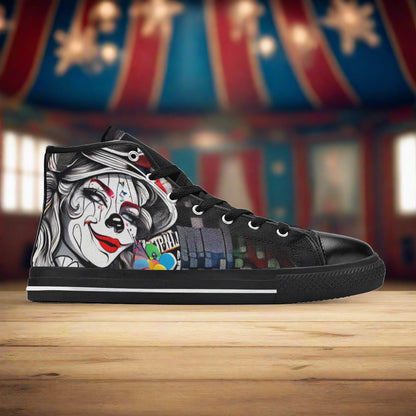 Aztec Pastel Soft Vivid MEN Bold Art - Freaky Shoes | Custom Art Sneakers