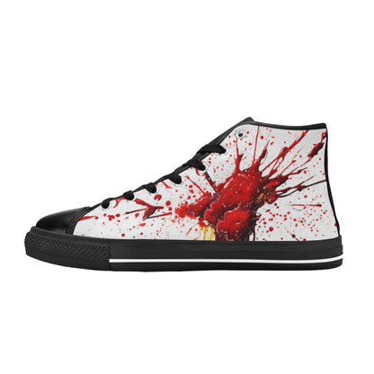 MEN'S Splatter Art Men’S High Top Canvas Vivid Sneakers