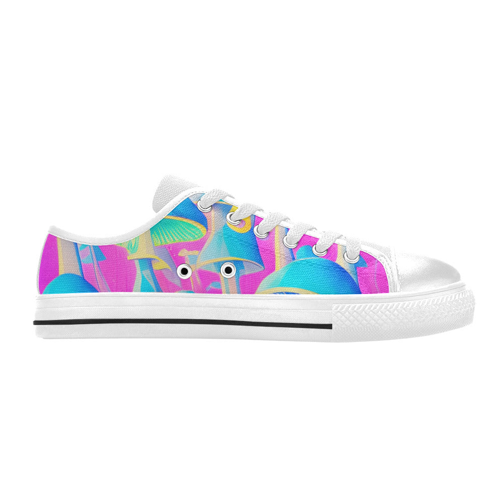 WOMEN'S Cc Mushroom Art 2 Canvas Grunge Shoes