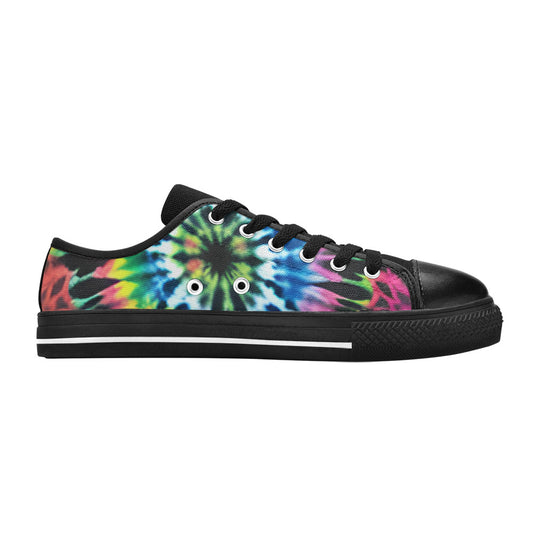 MEN'S Cc Tie Dye Art Canvas Grunge Shoes