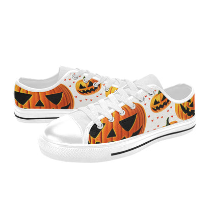 MEN'S Halloween Art 3 Canvas Aesthetic Sneakers