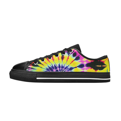 MEN'S Cc Tie Dye Art Canvas Cottagecore Shoes