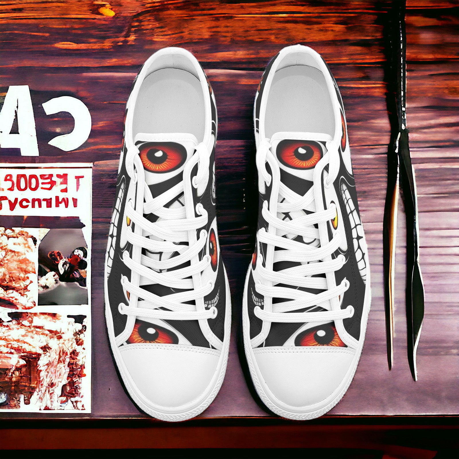 Teeth Eyes - Freaky Shoes®