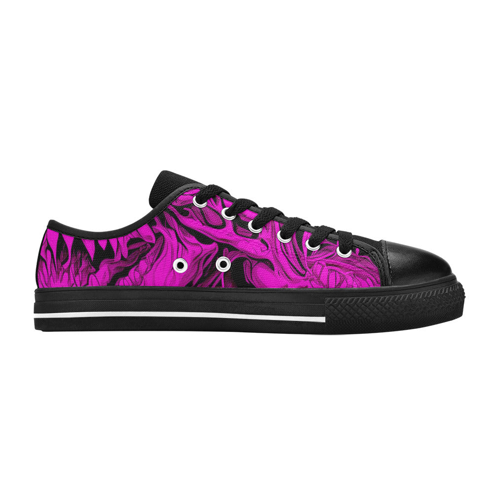 MEN'S Cc Demons Canvas Vibrant Chaos Custom Shoes