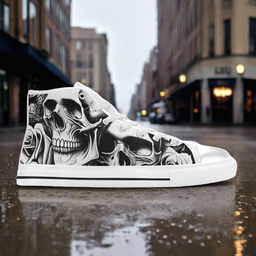Phoenix Vivid Multicolor Unique Bold Art - Freaky Shoes