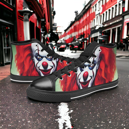 Koi Navy Indigo Custom WOMEN Bold Art - Freaky Shoes | Custom Art Sneakers