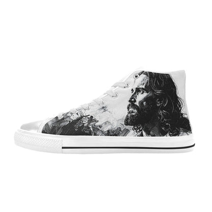 MEN'S Jesus2 Men’S High Top Canvas Vivid Custom Shoes