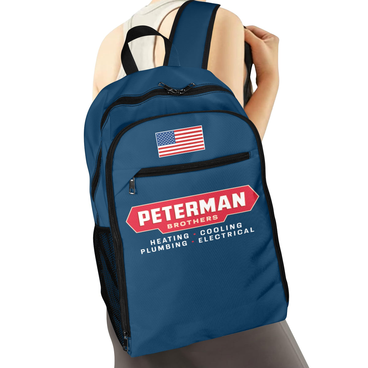 Peterman All Over Print Leisure Sports Backpack (Model 1741)