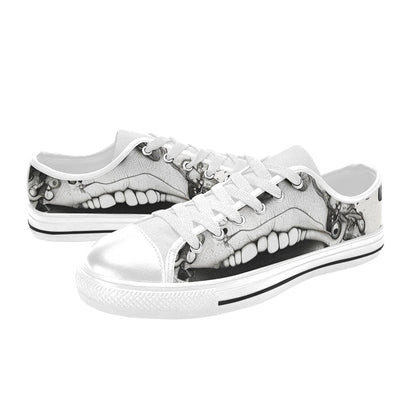 MEN'S Freestyle Horror Canvas Neon Fantasy Custom Sneakers