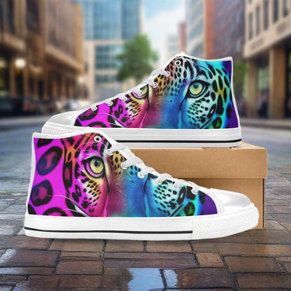 Wolf Amber Gold Wearable Bold Art - Freaky Shoes