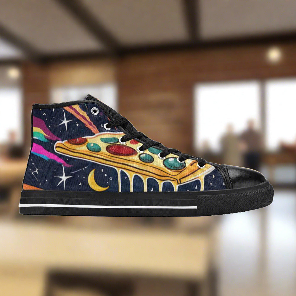Peacock Pastel Soft Unique MEN Bold Art - Freaky Shoes | Custom Art Sneakers