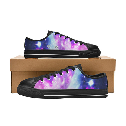 WOMEN'S Cc Galaxy Art Out Canvas Surreal Custom Shoes