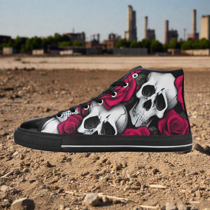 Koi Earthy Brown Unique MEN Bold Art - Freaky Shoes | Custom Art Sneakers