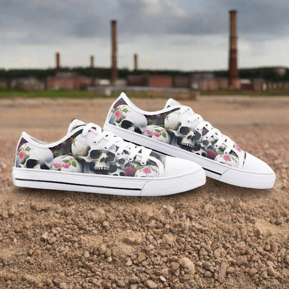 Butterfly Rainbow Orange Black Wearable Bold Art - Freaky Shoes | Custom Art Sneakers