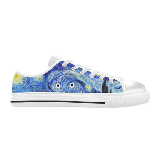 WOMEN'S Cc Starry Night Canvas Grunge Shoes