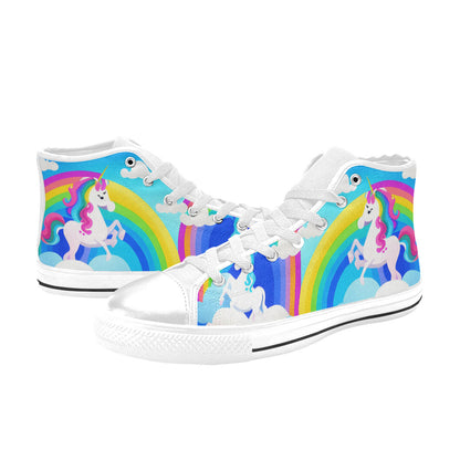 MEN'S Unicorns Abstract Men’S High Top Canvas Y2K Custom Shoes