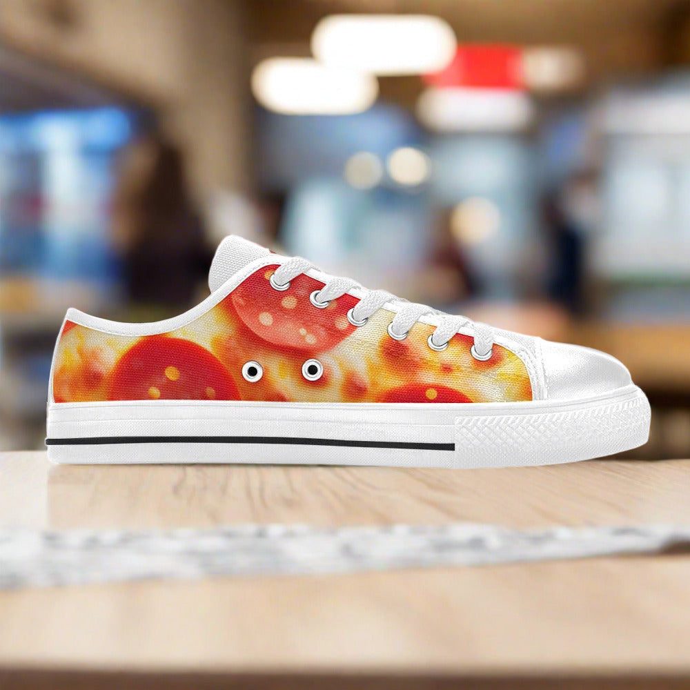 Koi Amber Gold Wearable MEN Bold Art - Freaky Shoes | Custom Art Sneakers