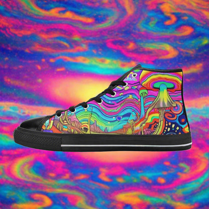Dragon Amber Gold Wearable Bold Art - Freaky Shoes