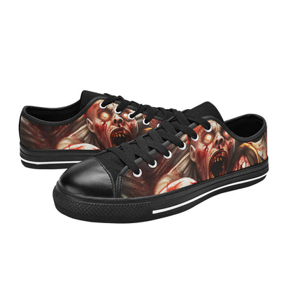 WOMEN'S Monsters Canvas Surreal Sneakers