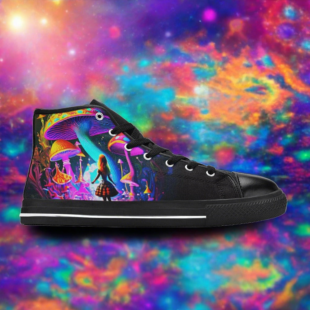 Dragon Earthy Brown Vivid Bold Art - Freaky Shoes
