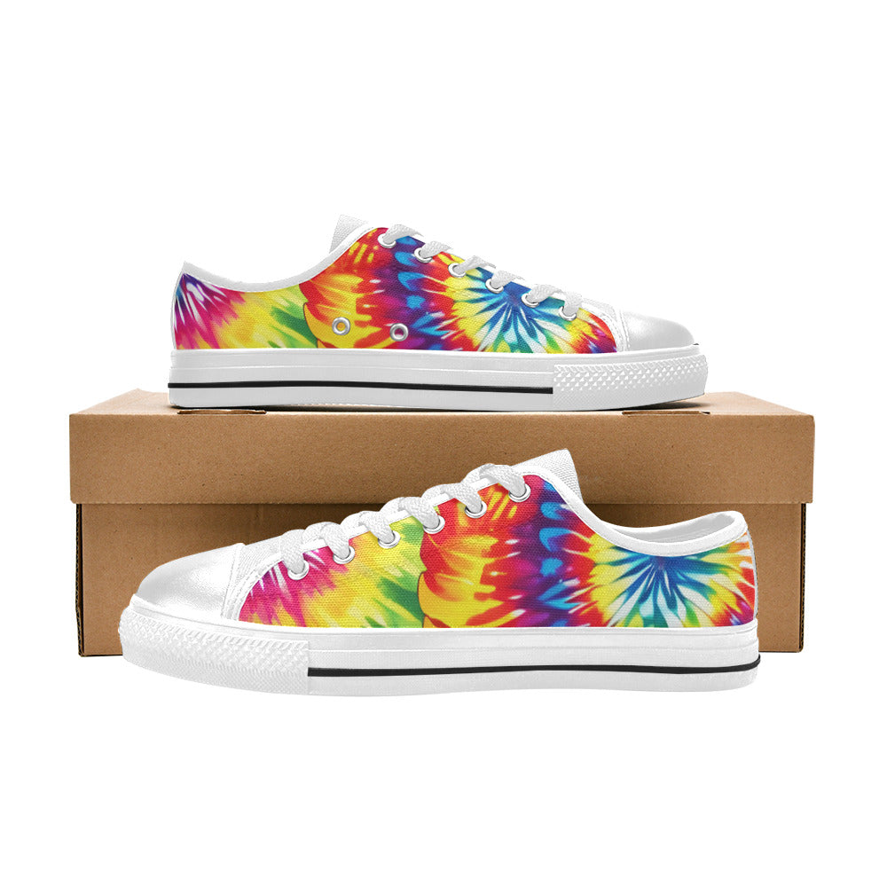 MEN'S Tie Dye Love Canvas Dreamcore Sneakers