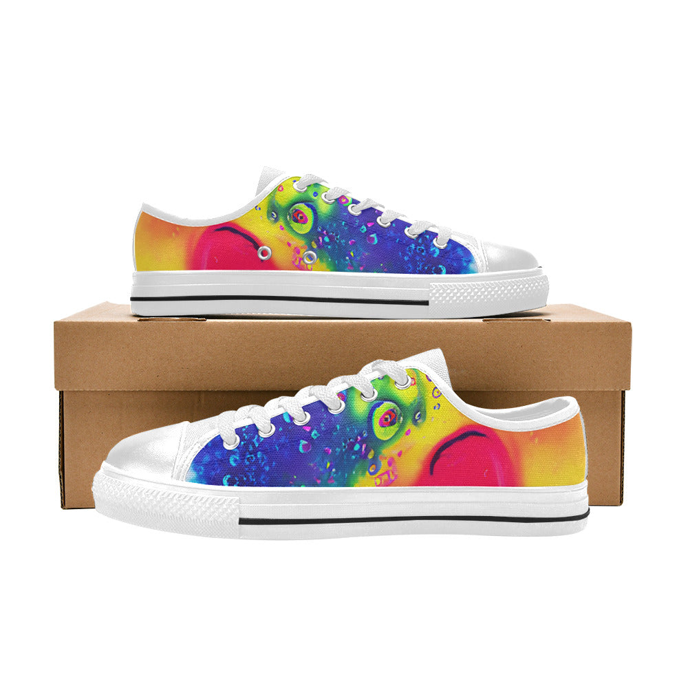 MEN'S Cc Acid Bath 4 Canvas Neon Fantasy Custom Sneakers