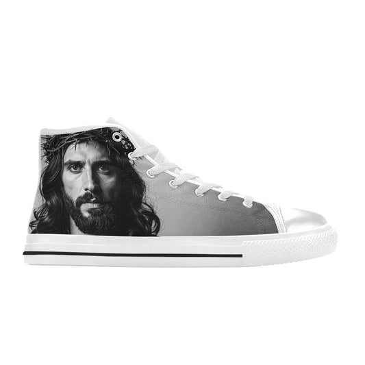 MEN'S Jesus37 Men’S High Top Canvas Neon Fantasy Custom Shoes