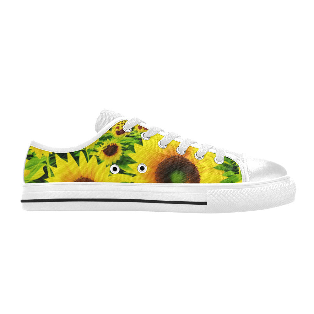 MEN'S Sunflowers Art 4 Canvas Dreamcore Shoes