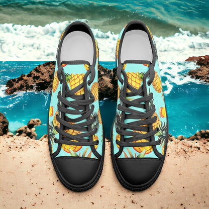 Peacock Neon Electric Unique Bold Art - Freaky Shoes | Custom Art Sneakers