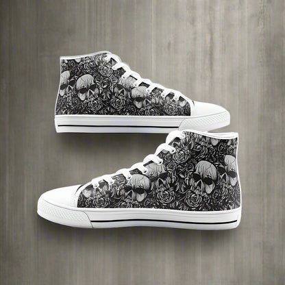 Dragon Teal Gold Unique Bold Art - Freaky Shoes | Custom Art Sneakers