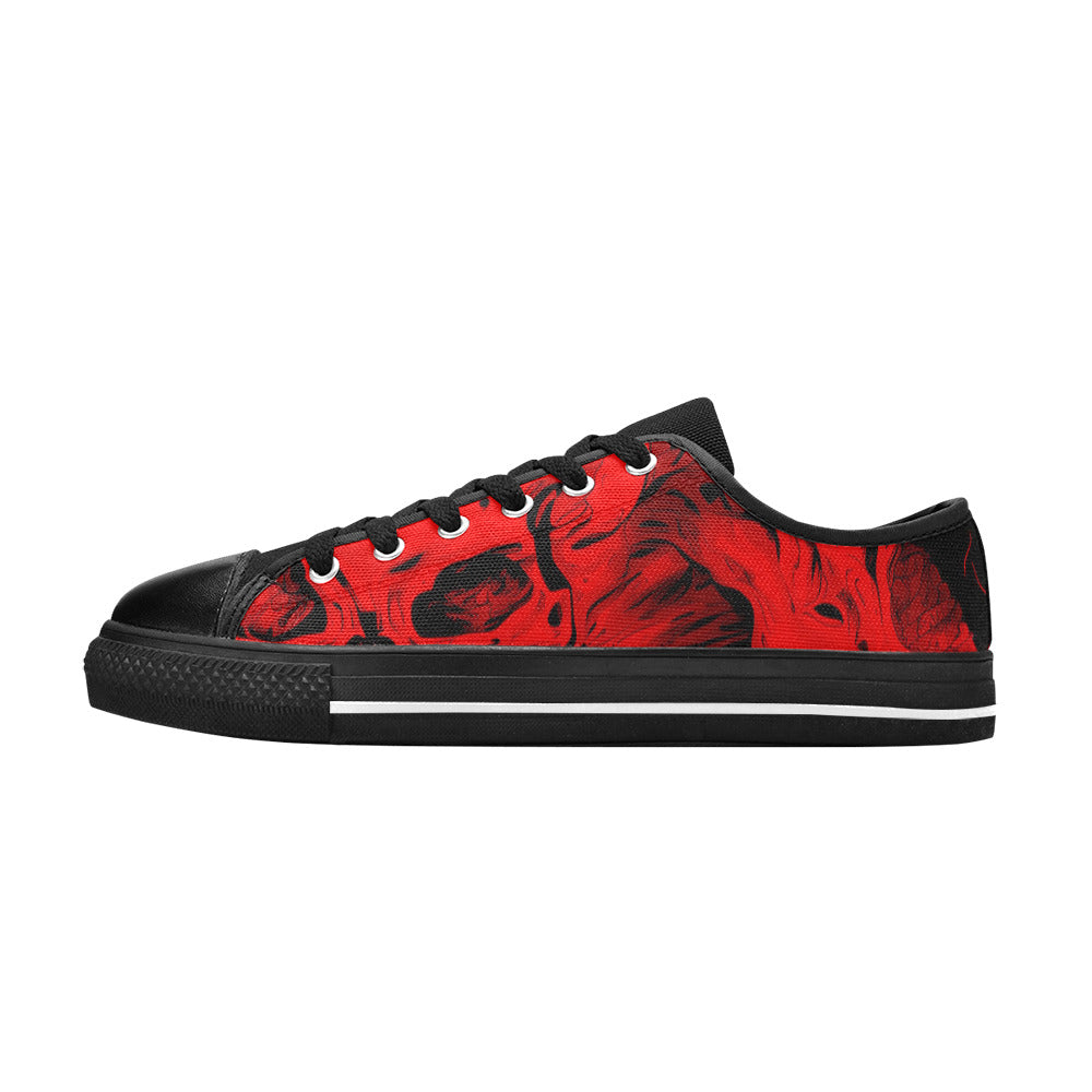 WOMEN'S Cc Horror Art 2 Canvas Grunge Shoes