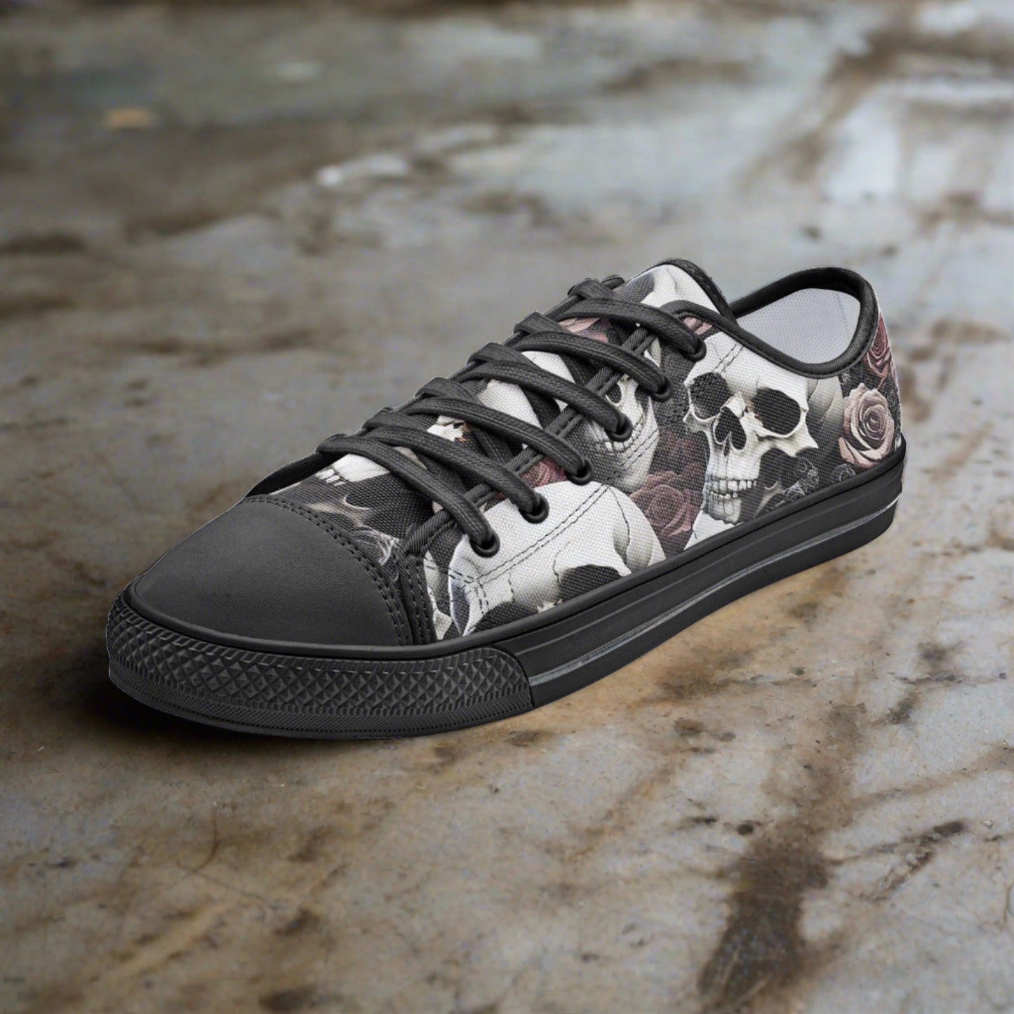 Butterfly Rainbow Blue Gold Vivid Bold Art - Freaky Shoes | Custom Art Sneakers