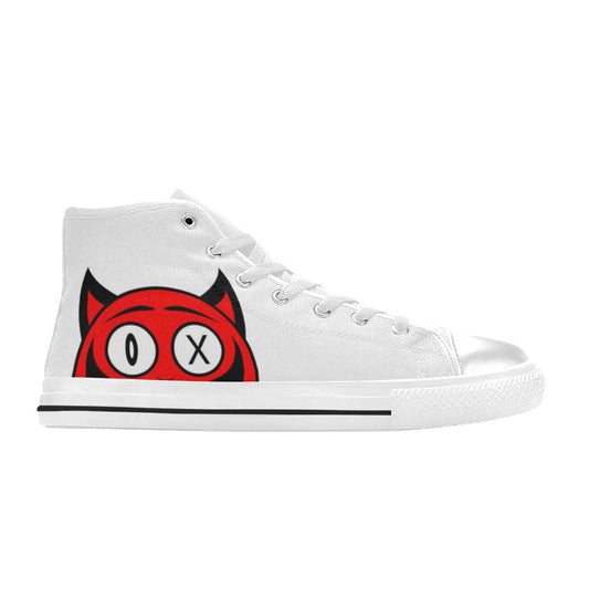 MEN'S Devil Men’S High Top Canvas Surreal Custom Sneakers