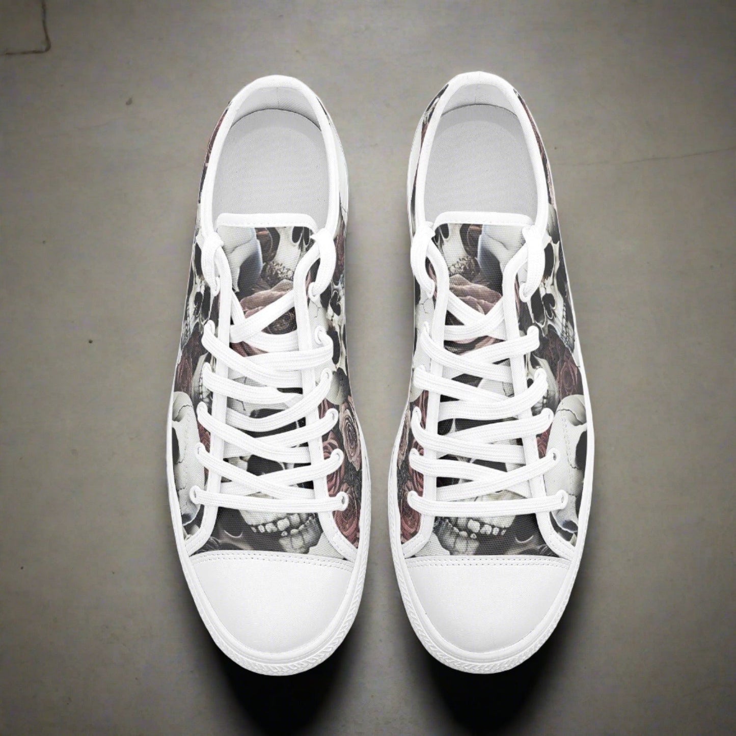 Butterfly Rainbow Blue Gold Vivid Bold Art - Freaky Shoes | Custom Art Sneakers
