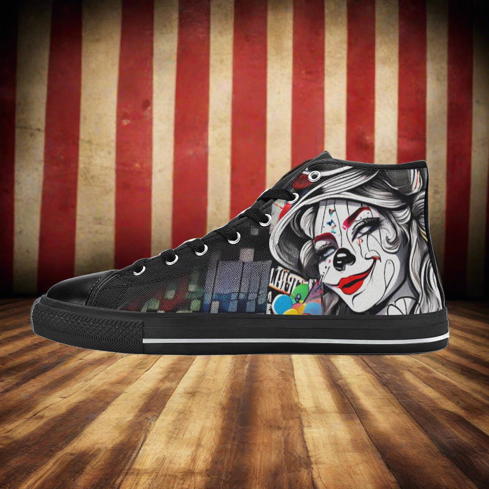 Aztec Pastel Soft Vivid MEN Bold Art - Freaky Shoes | Custom Art Sneakers
