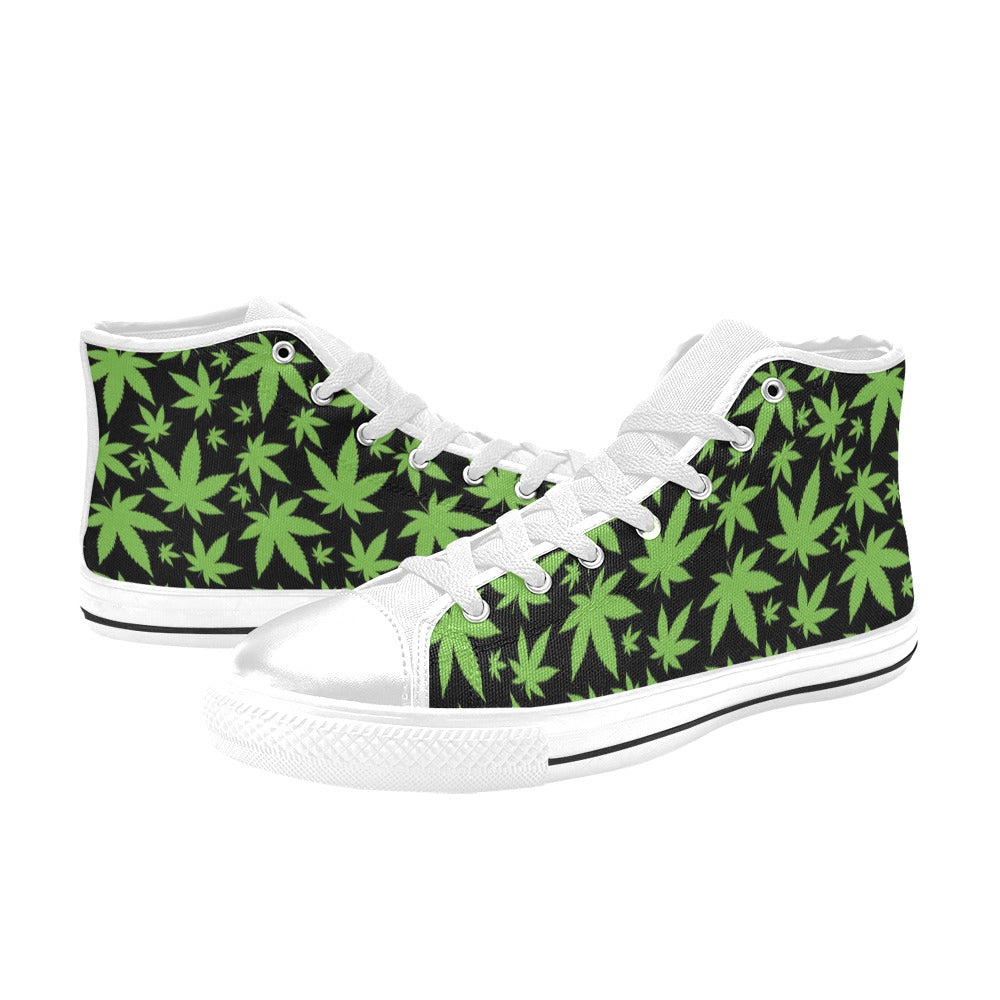 MEN'S Cc Weed 420 Art High Top Canvas Y2K Sneakers
