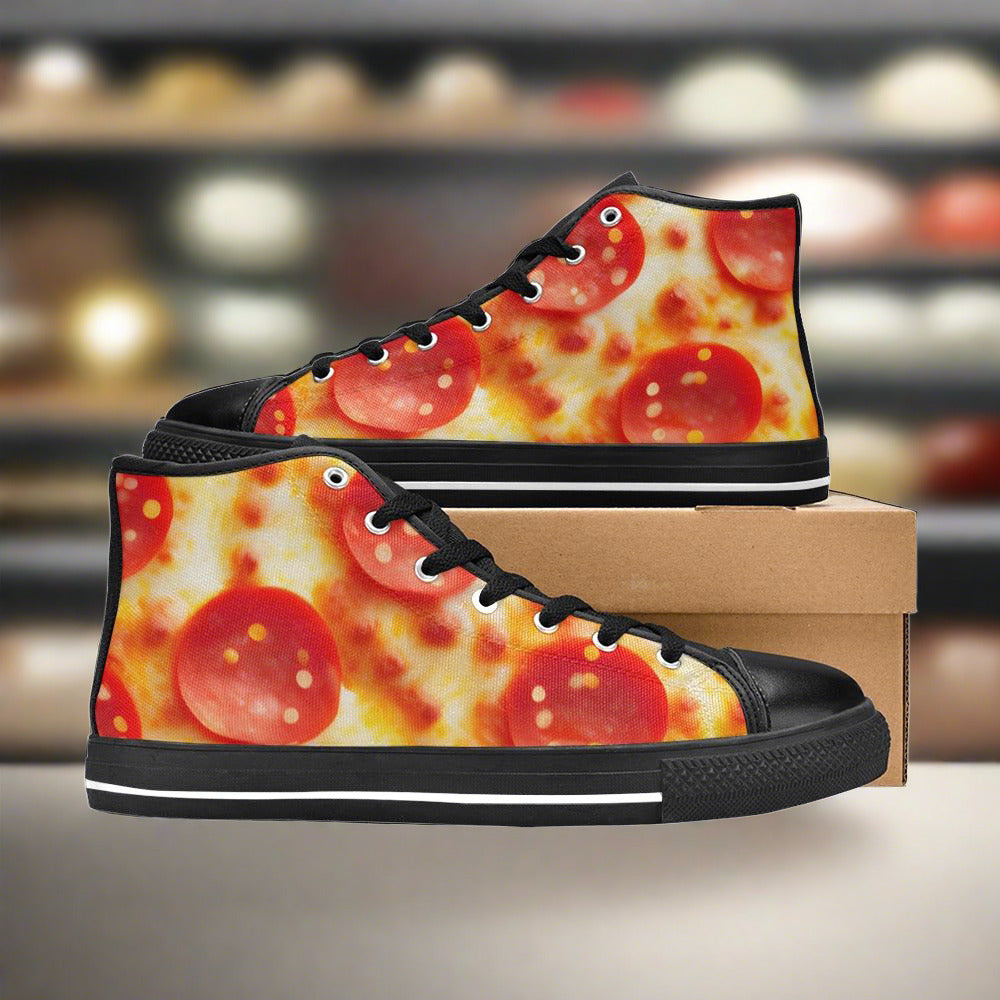 Koi Jewel Rich Vivid WOMEN Bold Art - Freaky Shoes | Custom Art Sneakers