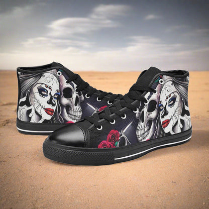 Chinese Dragon Neon Electric Unique WOMEN Bold Art - Freaky Shoes | Custom Art Sneakers