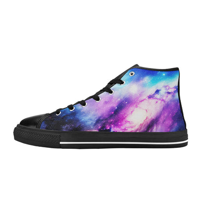 MEN'S Cc Galaxy Art 3 High Top Canvas Neon Fantasy Shoes