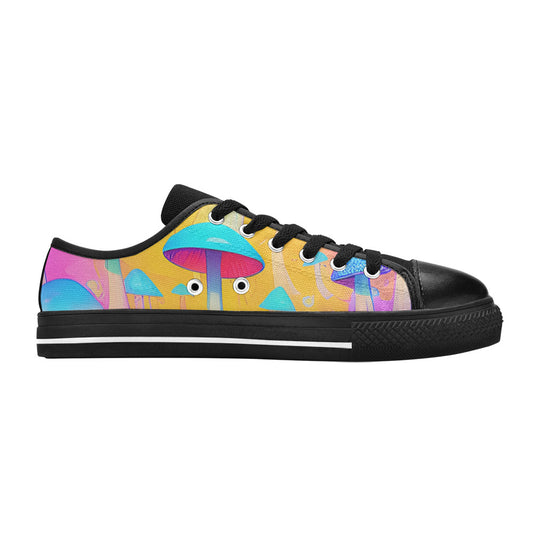 MEN'S Cc Mushroom Art 3 Canvas Dark Academia Sneakers